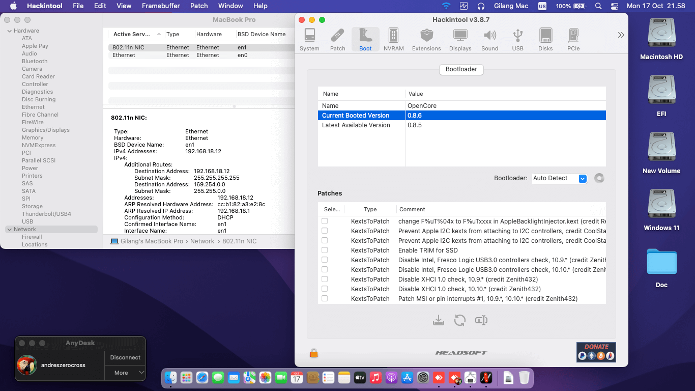Asus X555LF 0121B5200U [Broadwell   Intel HD 5500 + PS2]   OpenCore 9